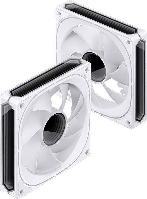 Jonsbo FR-505 ARGB PWM korpuso ventiliatorius, 120mm – baltos spalvos