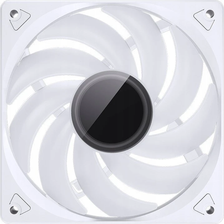 Jonsbo SL-120 PWM korpuso ventiliatorius, ARGB – 120mm, baltos spalvos