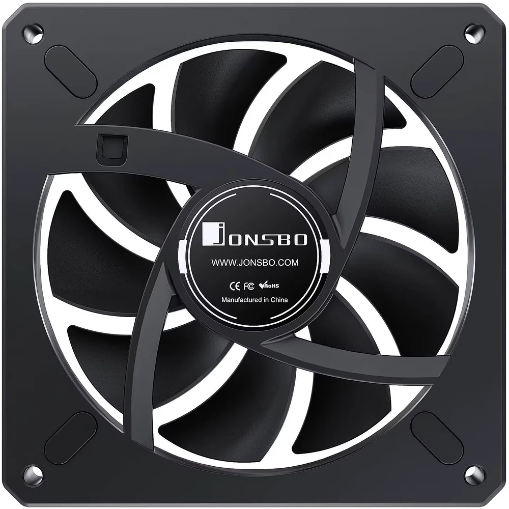 Jonsbo XA-120 Fan, PWM, ARGB – 120mm, juodas