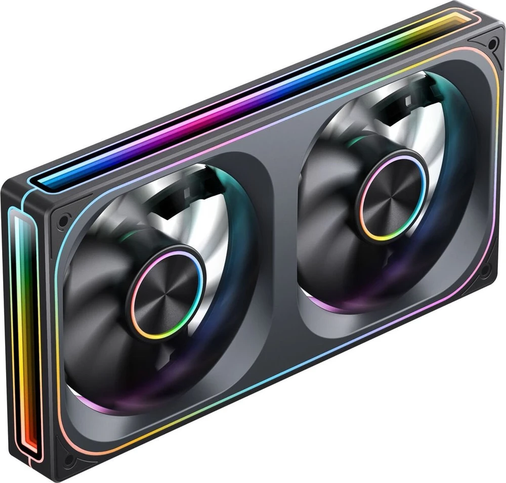 Jonsbo ZA-240 ventiliatoriai su RGB apšvietimu