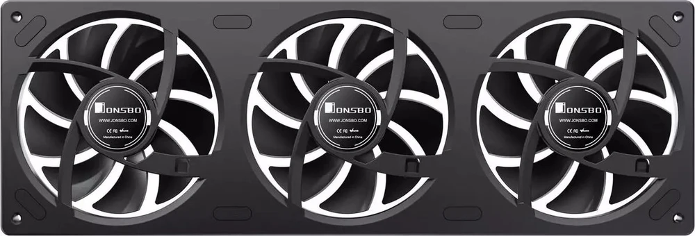 Jonsbo ZA-360 korpuso ventiliatorius, PWM, ARGB – 360mm, juodos spalvos