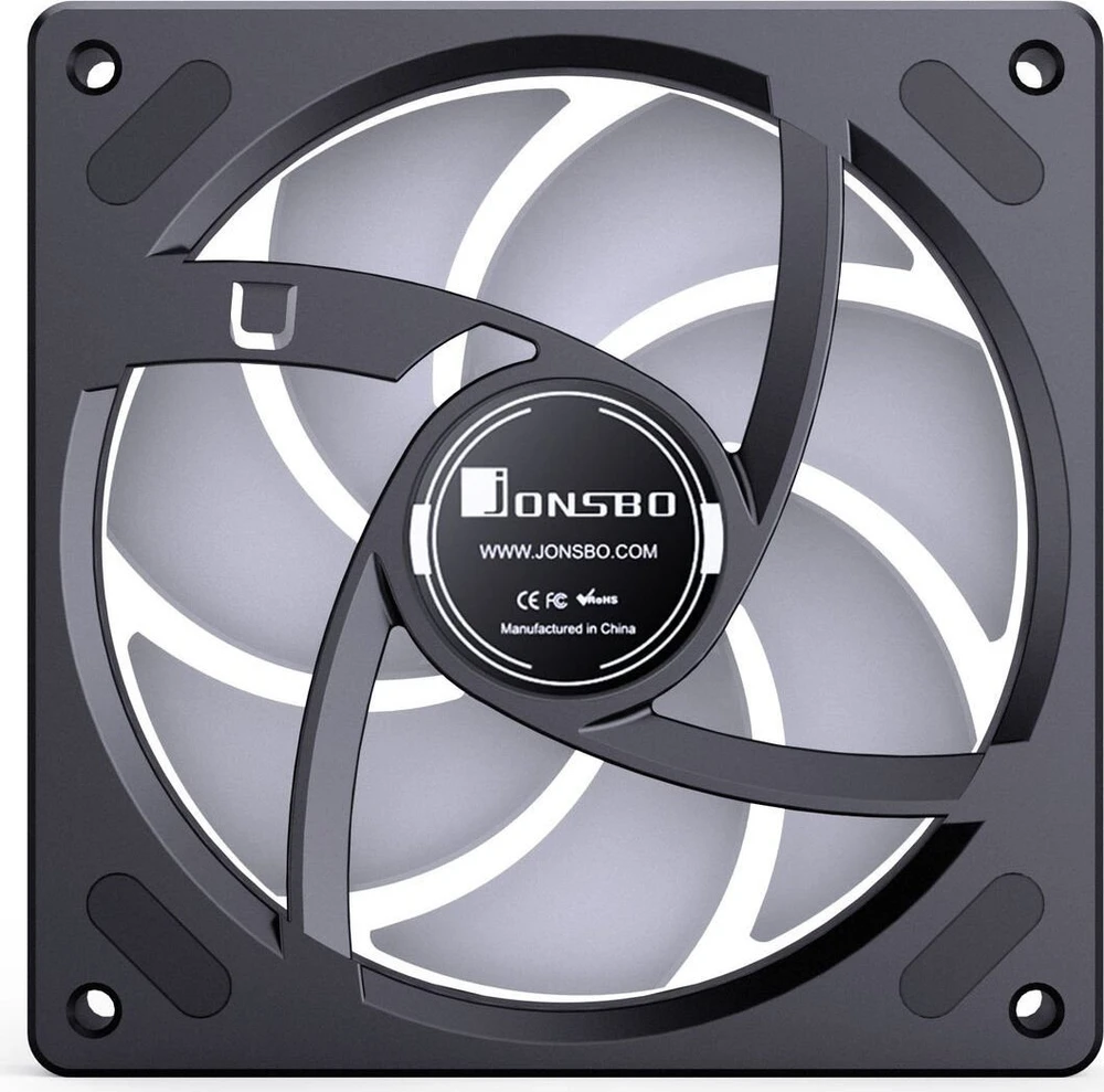 Jonsbo ZB-120 ARGB PWM Fan – 120mm, juodas