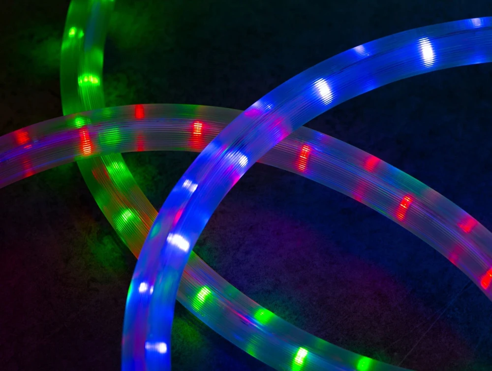 Ventiliatorius Kanlux GIVRO LED virvės formos šviestuvas 30 m-BL