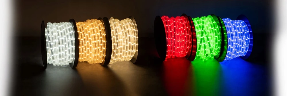 Ventiliatorius Kanlux GIVRO LED virvės formos šviestuvas 30 m-BL