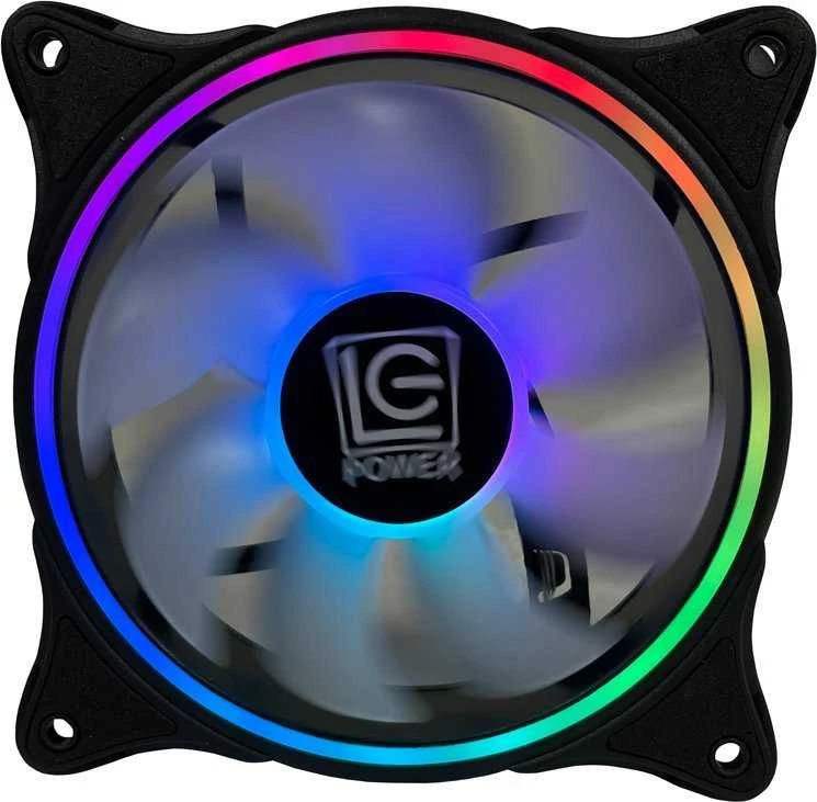 LC-Power 120mm ventiliatorius su RGB