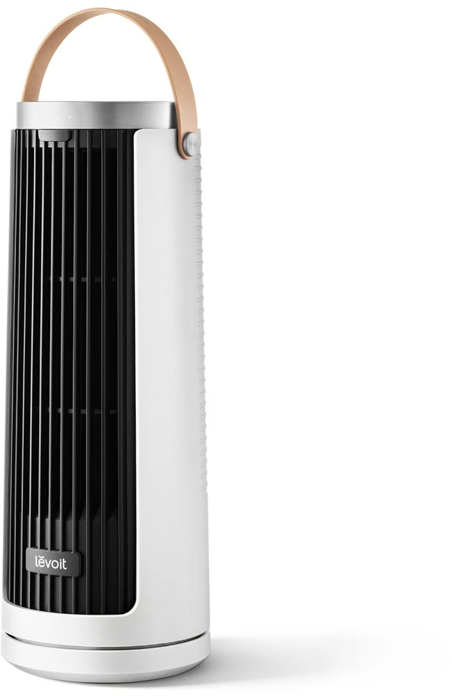 Levoit Windi Mini Plus - nešiojamas baterinis ventiliatorius, baltas