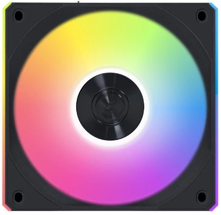 Lian Li UNI FAN CL Wireless Reverse korpuso ventiliatorius, 3er-Pack – 120mm, juodos spalvos