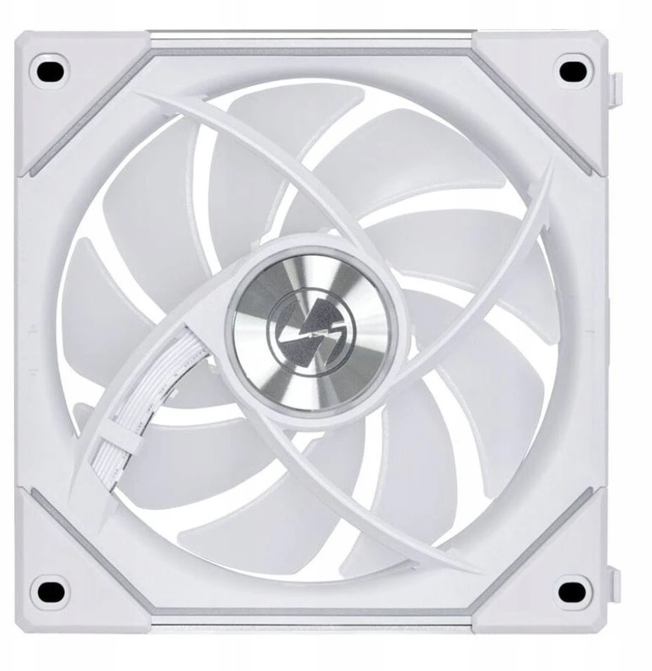 Lian Li UNI FAN SL-INF 120 ARGB Reverse Blade PWM korpuso ventiliatorius, 3er Pack su valdikliu- 120mm, baltos spalvos
