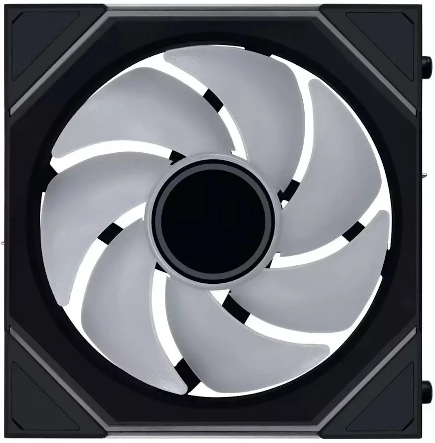 Lian Li UNI FAN SL-INF Wireless korpuso ventiliatorius, ARGB, PWM – 3er-Pack, su valdikliu 120mm, juodos spalvos