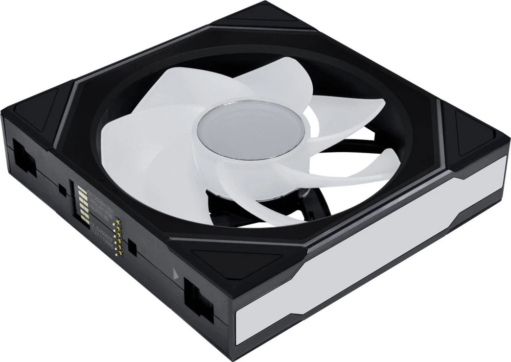 Lian Li UNI FAN SL-INF Wireless korpuso ventiliatorius, ARGB, PWM – 3er-Pack, su valdikliu Reverse-Blade, 120mm, juodos spalvos