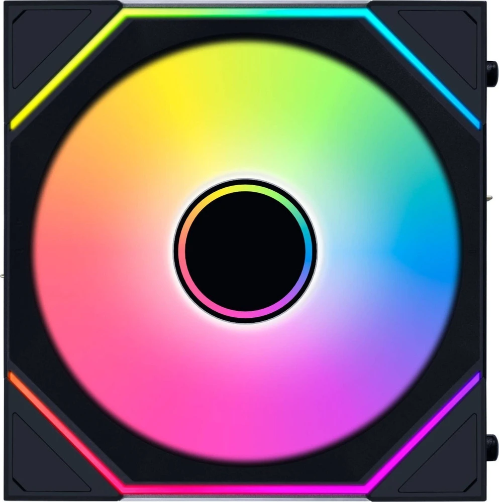 Lian Li UNI FAN SL-INF Wireless korpuso ventiliatorius, ARGB, PWM – 120mm, juodos spalvos