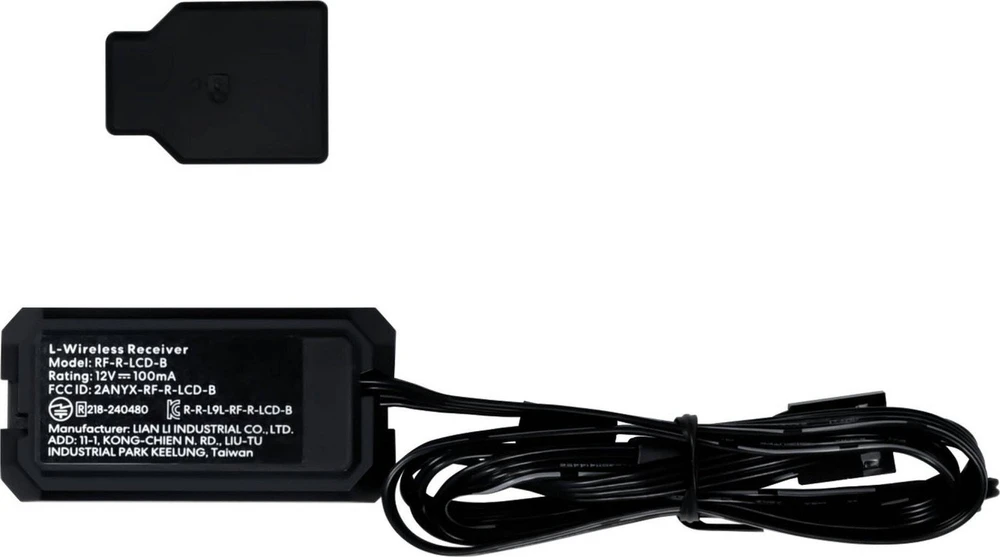 Lian Li UNI FAN SL-INF Wireless korpuso ventiliatorius, ARGB, PWM – 3er-Pack, su valdikliu Reverse-Blade, 120mm, juodos spalvos