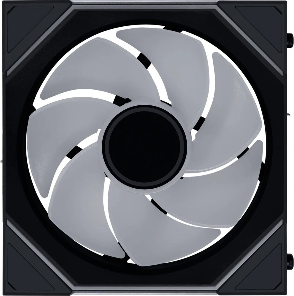 Lian Li UNI FAN SL-INF Wireless korpuso ventiliatorius, ARGB, PWM – 3er-Pack, su valdikliu Reverse-Blade, 120mm, juodos spalvos