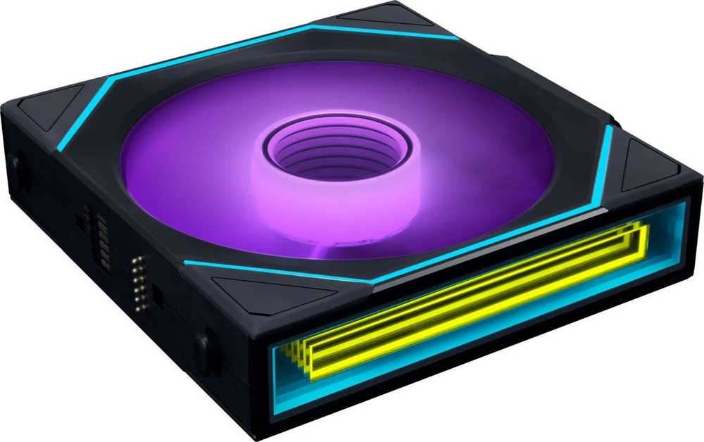 Lian Li UNI FAN SL-INF Wireless korpuso ventiliatorius, ARGB, PWM – 120mm, juodos spalvos
