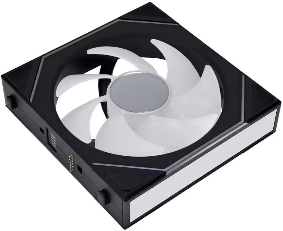 Lian Li UNI FAN SL-INF Wireless korpuso ventiliatorius, ARGB, PWM – 3er-Pack, su valdikliu 120mm, juodos spalvos