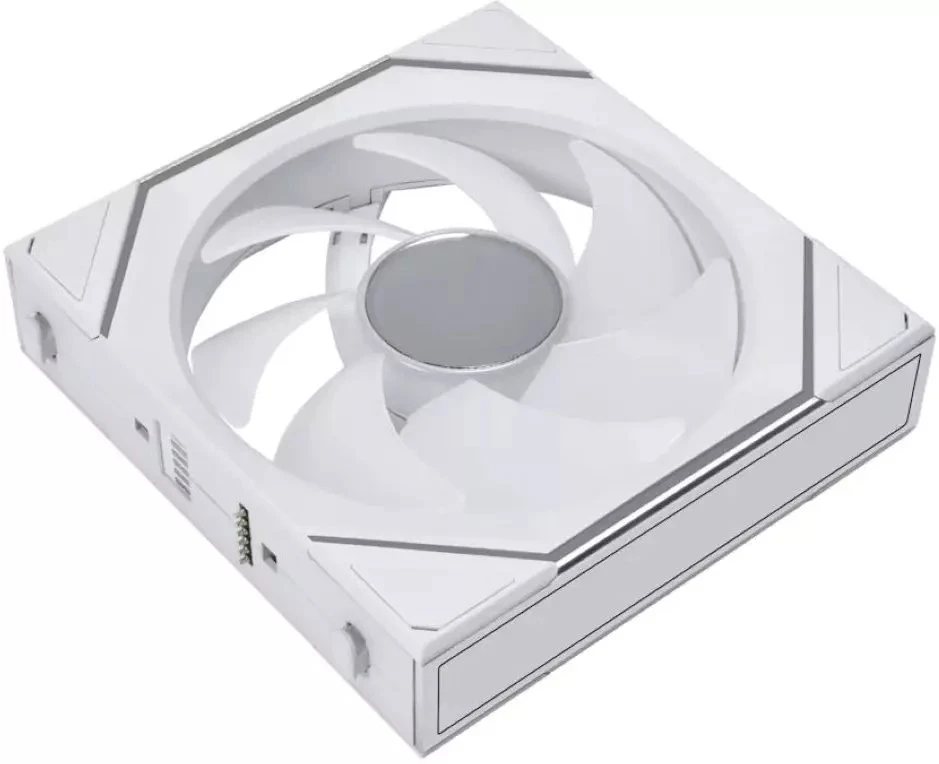 Lian Li UNI FAN SL-INF Wireless korpuso ventiliatorius, ARGB, PWM – 3er-Pack, su valdikliu 120mm, baltos spalvos