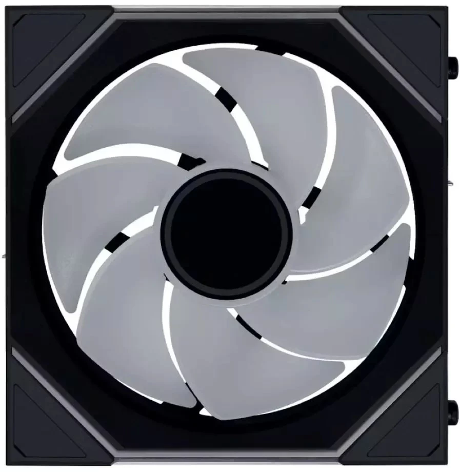 Lian Li UNI FAN SL-INF Wireless korpuso ventiliatorius, ARGB, PWM – Reverse Blade, 120mm, juodos spalvos