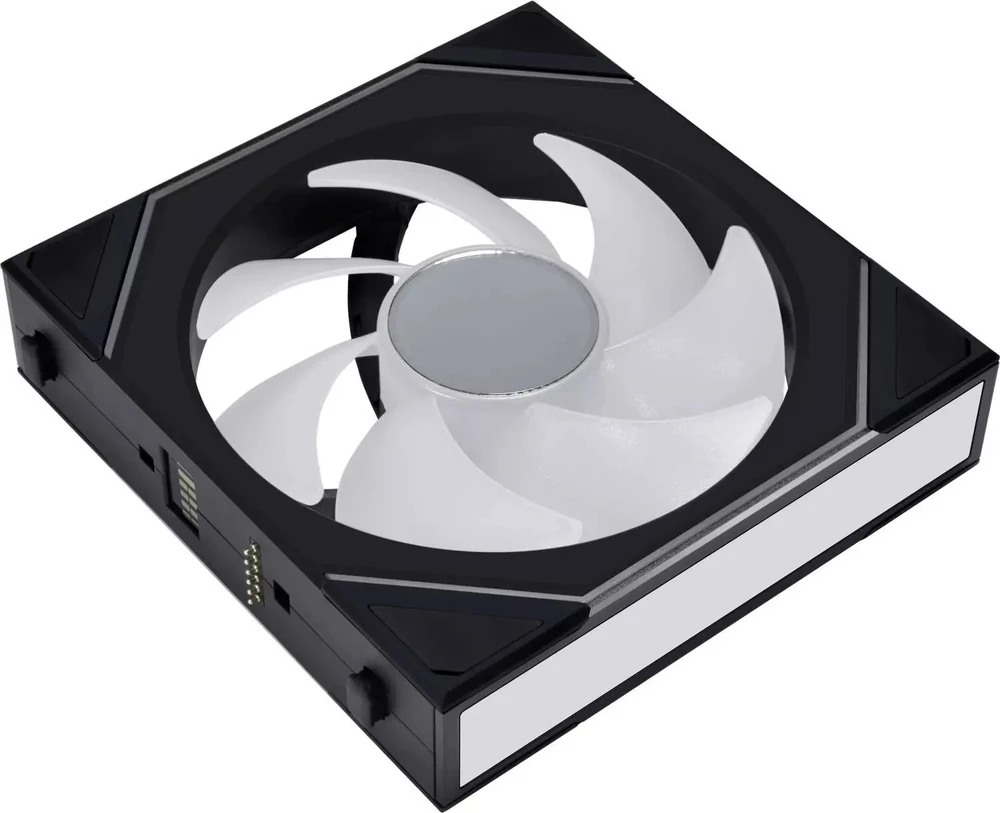 Lian Li UNI FAN SL-INF belaidis ventiliatorius, atvirkštinės mentės, ARGB, PWM – 140 mm, Juodas