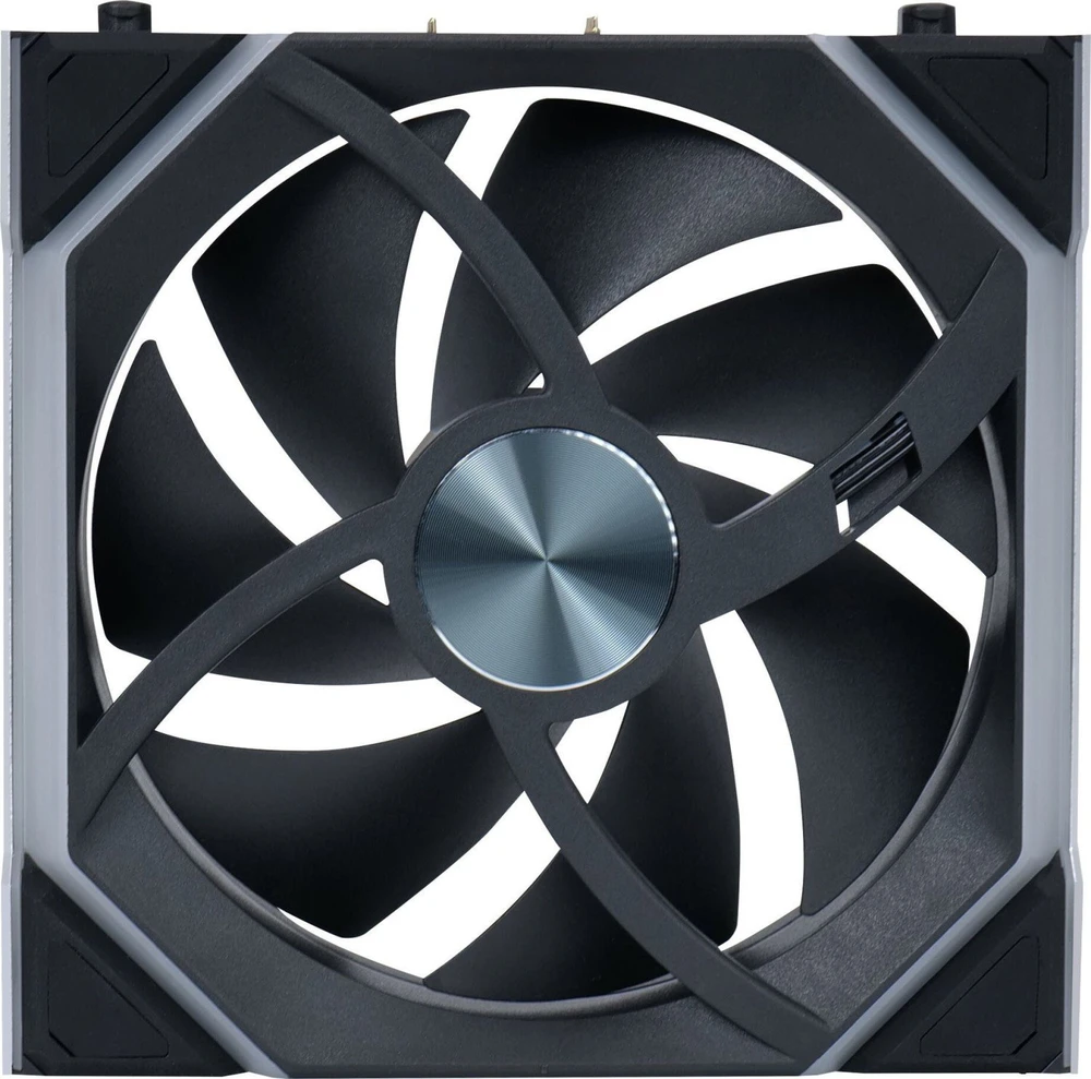 Lian Li UNI FAN SL Wireless ARGB PWM korpuso ventiliatorius, 3er-Pack su valdikliu- Reverse Blade, 120 mm, juodos spalvos