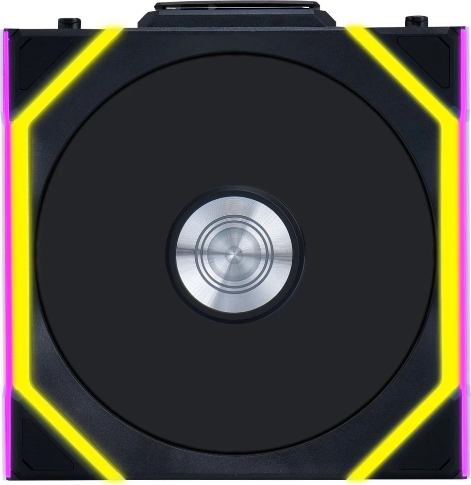 Lian Li UNI FAN SL Wireless ARGB PWM korpuso ventiliatorius, 3er-Pack su valdikliu- Reverse Blade, 120 mm, juodos spalvos
