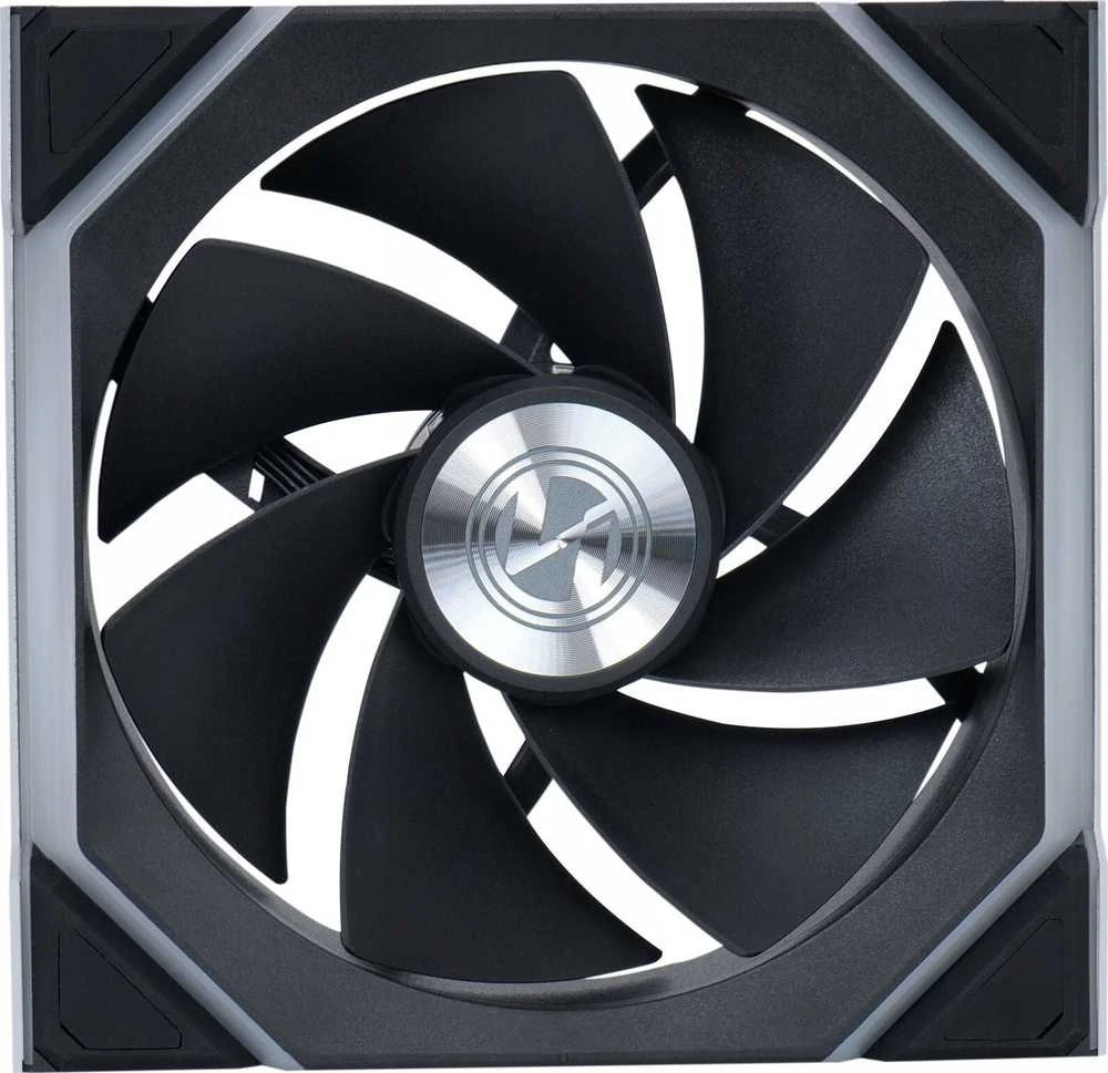 Lian Li UNI FAN SL Wireless ARGB PWM korpuso ventiliatorius – Reverse Blade, 120 mm, juodos spalvos