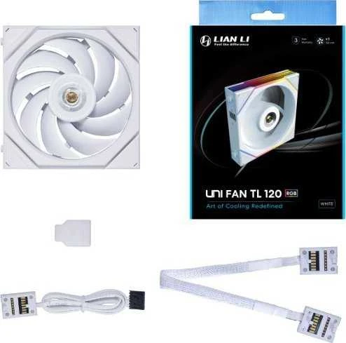 Lian Li Uni Fan TL 120mm Baltas (12TL1W)