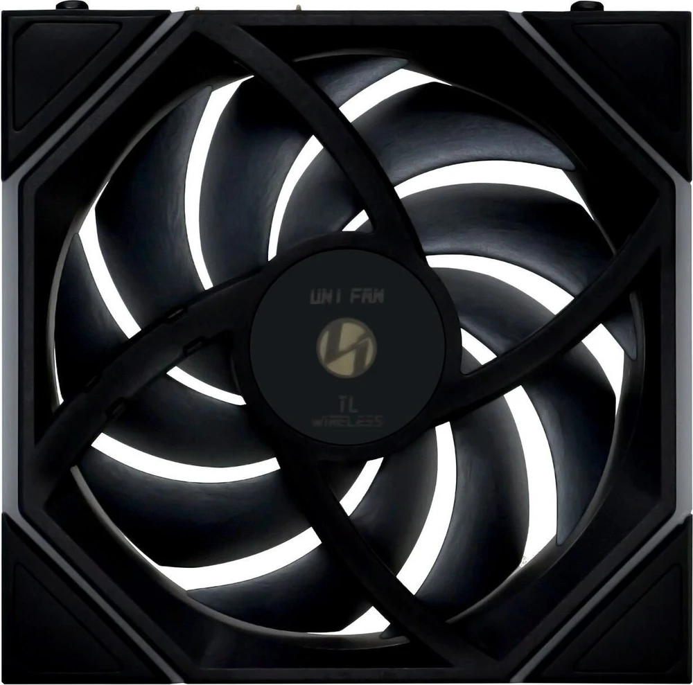 Lian Li UNI FAN TL Wireless korpuso ventiliatorius, ARGB, PWM – Reverse Blade, 120mm, juodos spalvos