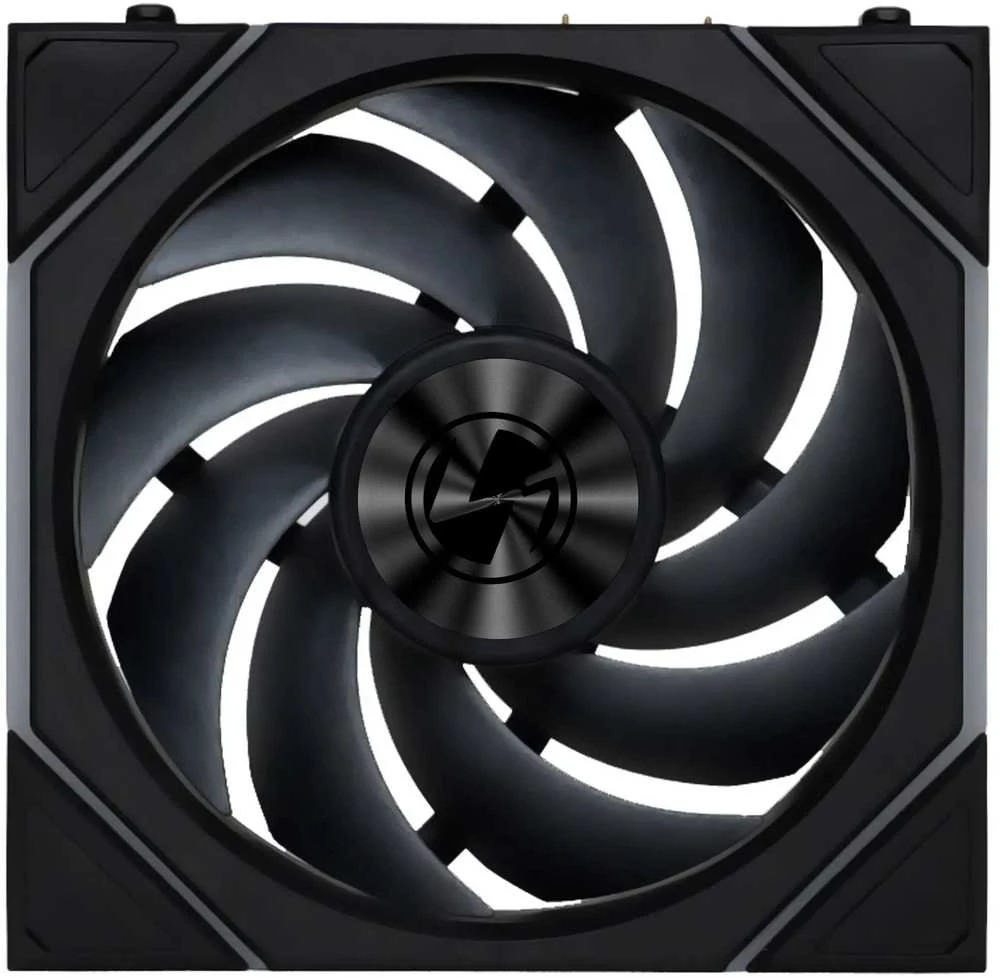 Lian Li UNI FAN TL Wireless korpuso ventiliatorius, ARGB, PWM, 3er-Pack – 120 mm, juodos spalvos