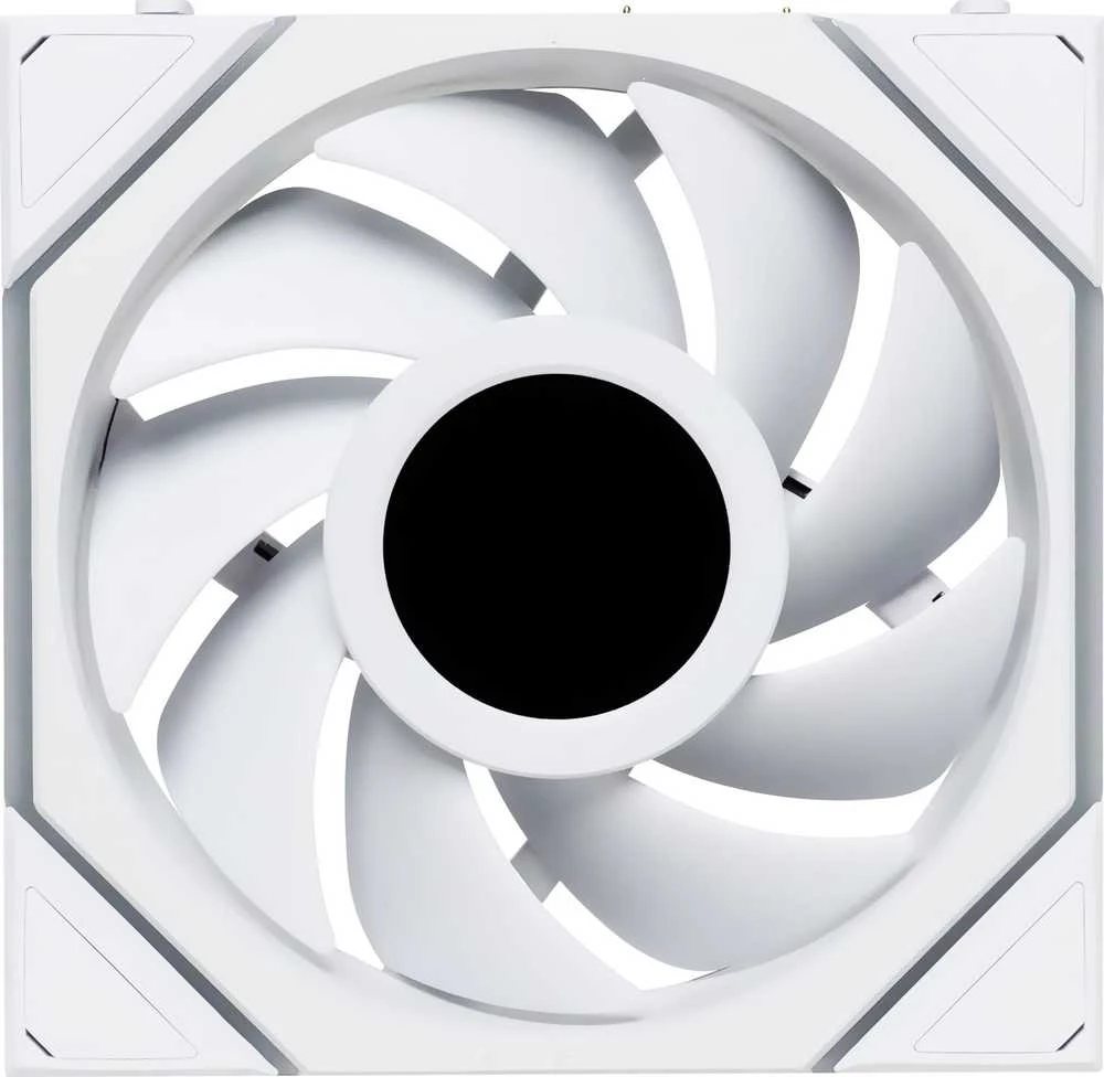 Lian Li UNI Fan 120mm su LCD ekranu