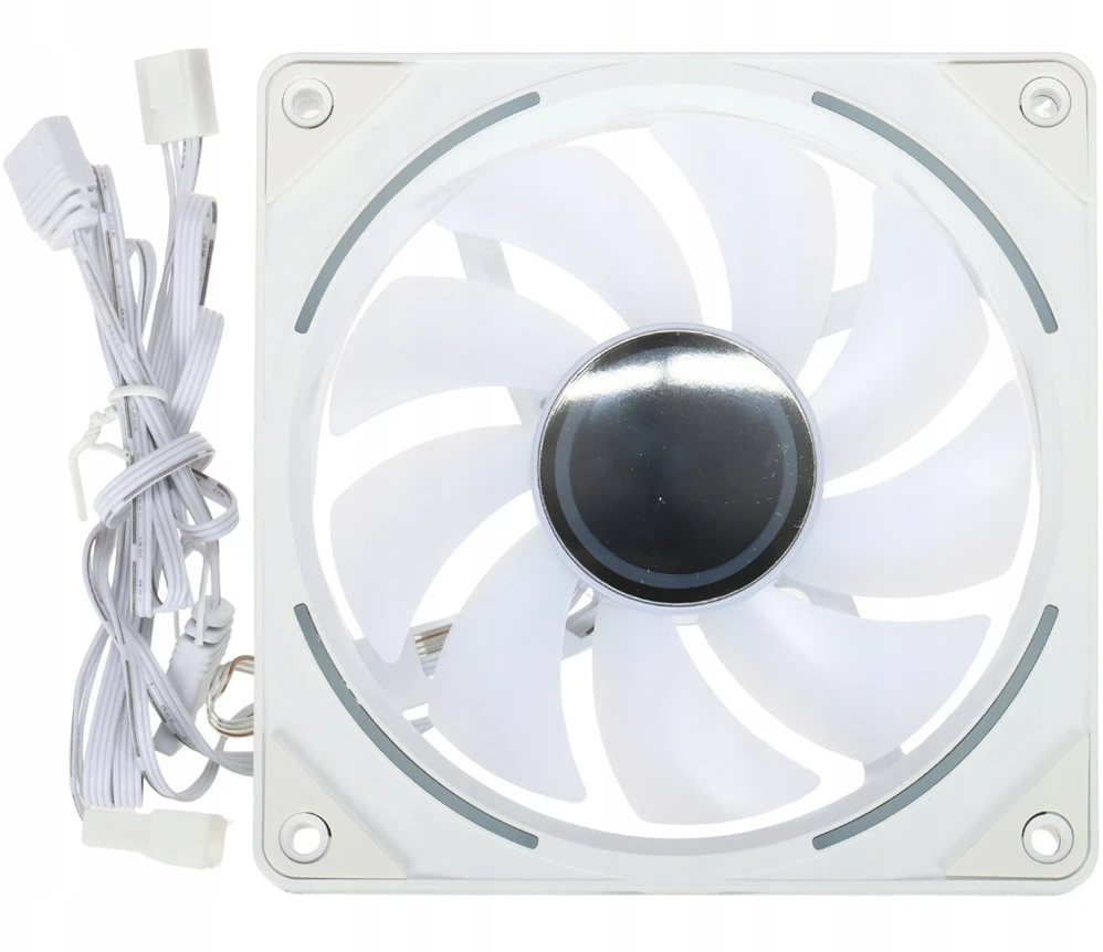 Ventiliatorius Lovingcool S-1200 Mirror ARGB Baltas (S-1200-MIRROR-Baltas)