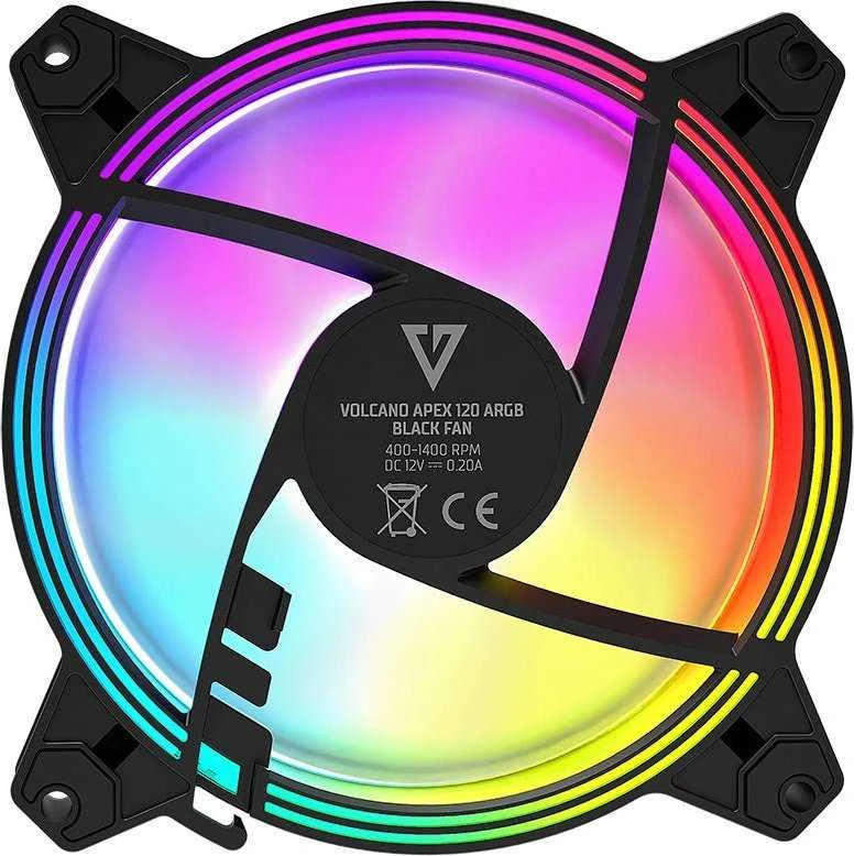 Modecom ARGB Fan 120x120x25 juoda