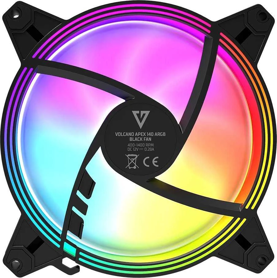 Modecom ARGB Fan 140x140x25 juoda