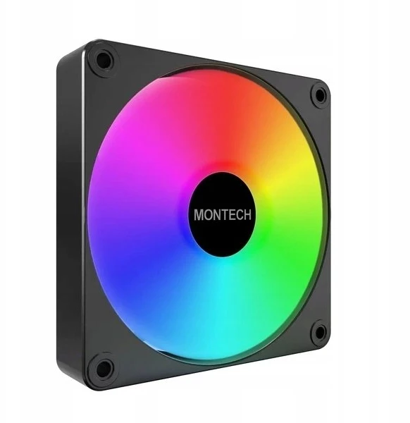 Montech GF120 V2 ventiliatorius su RGB apšvietimu
