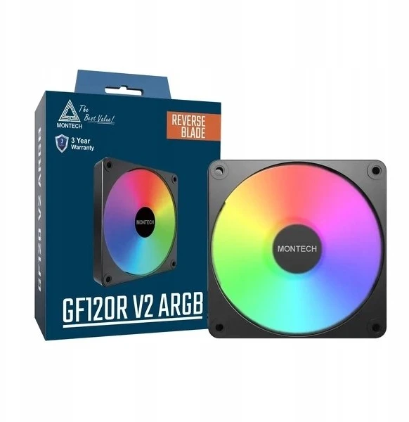Wentylator Montech GF120R V2 ARGB (GF120R V2 ARGB (B))