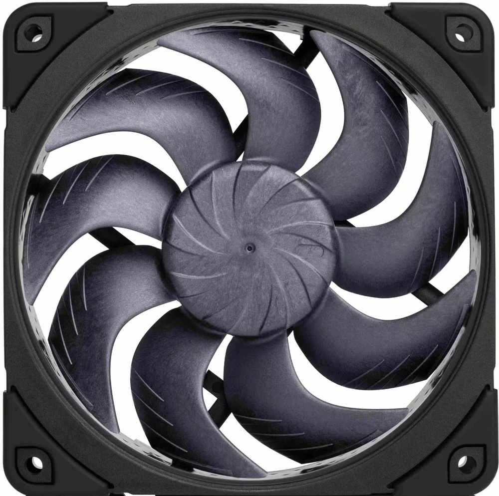 NOCTUA NF-A12x25 G2 PWM Fan – 120mm, chromax/juodas