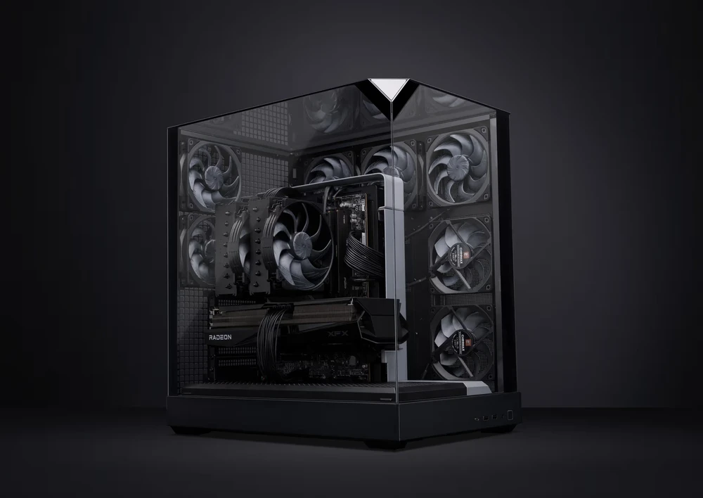 NOCTUA NF-A12x25 G2 PWM Fan – 120mm, chromax/juodas