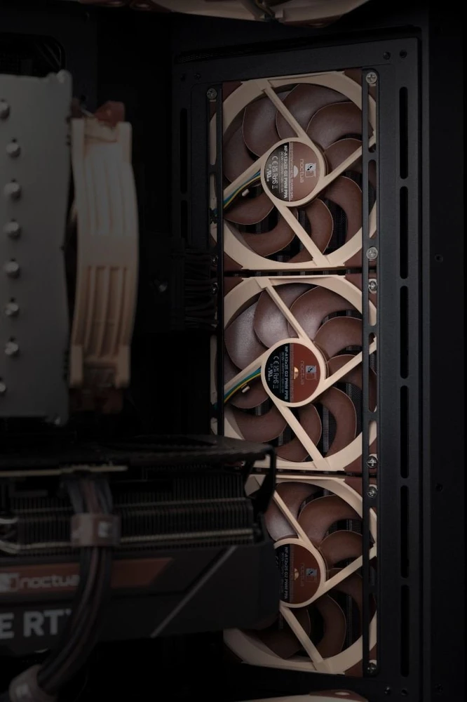 „Noctua NF-A12x25 G2 Sx2-PP PWM“ ventiliatorius, 120 mm, 2 vnt. pakuotėje