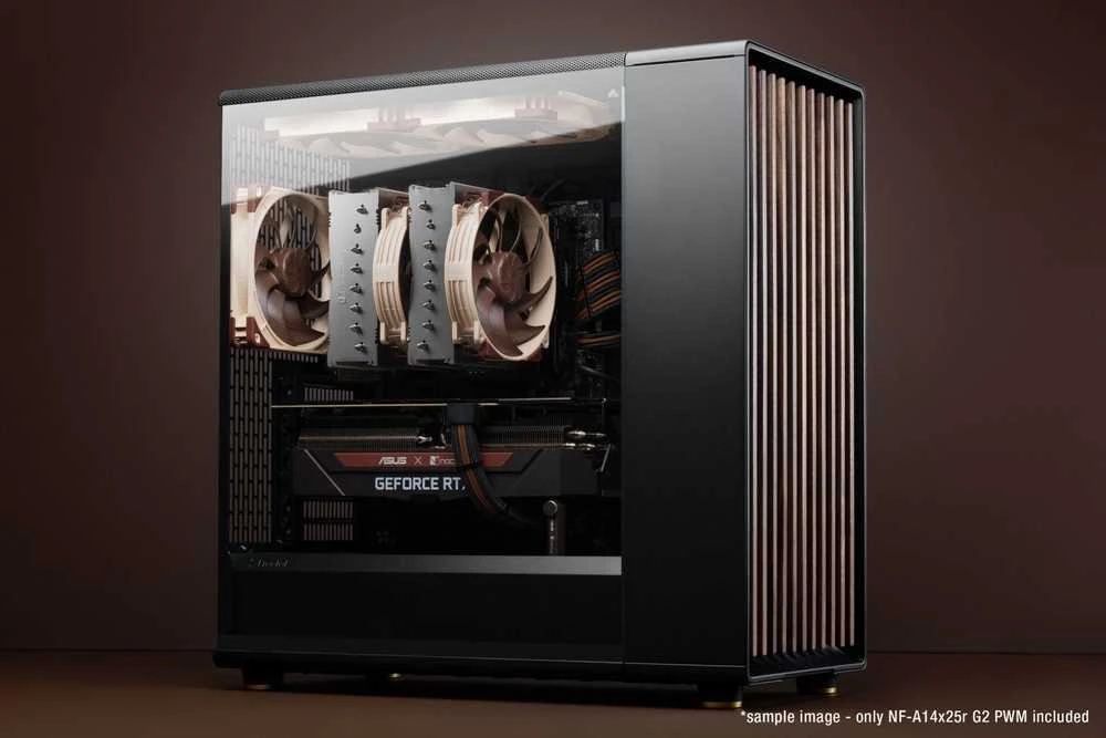 Noctua NF-A14X25R G2 ventiliatoriai kompiuterio dėžėje