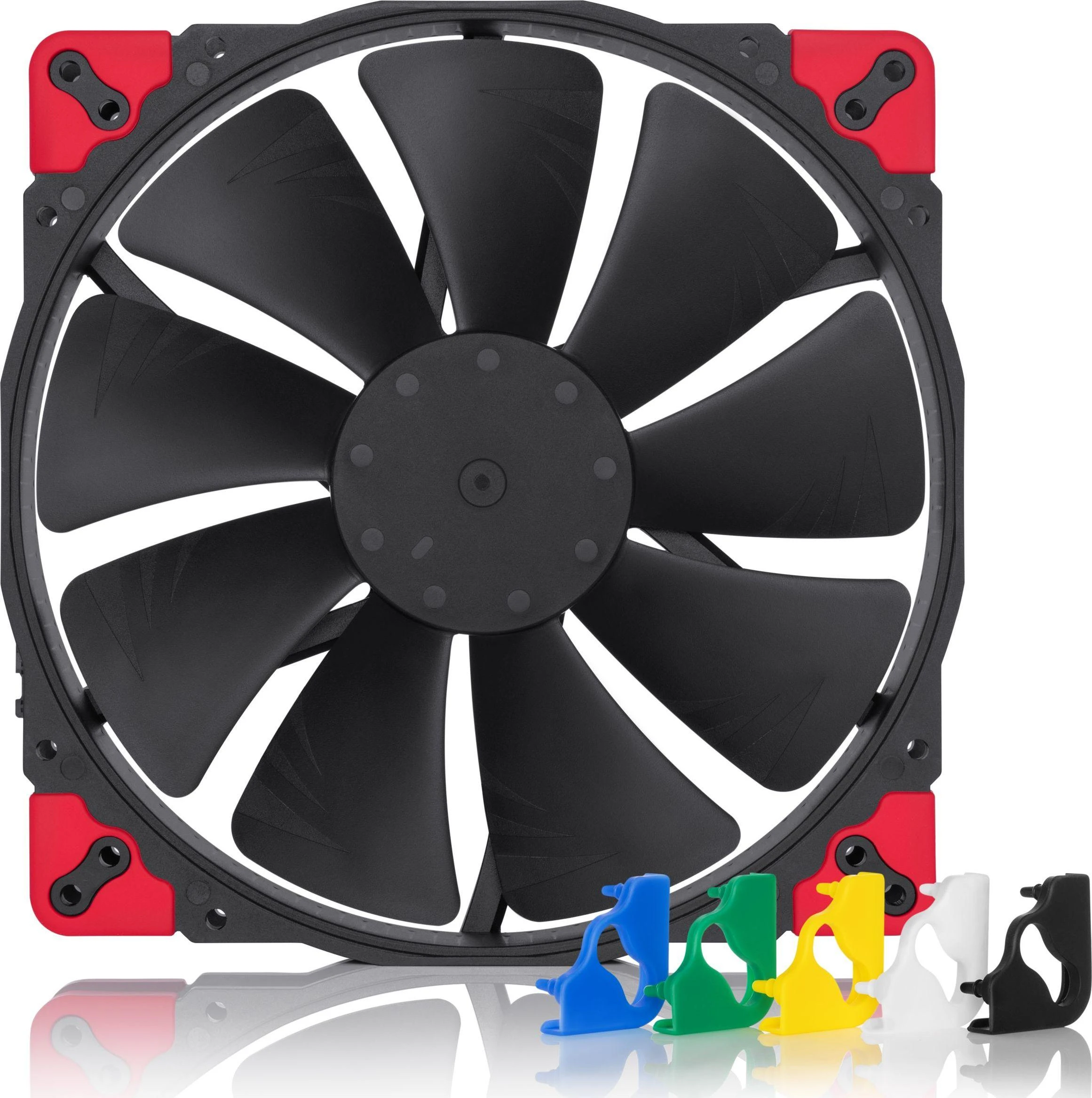 Noctua NF-A20 PWM CH.BK.S computer cooling system Kompiuterio dėklas Fan 20 cm Juodas