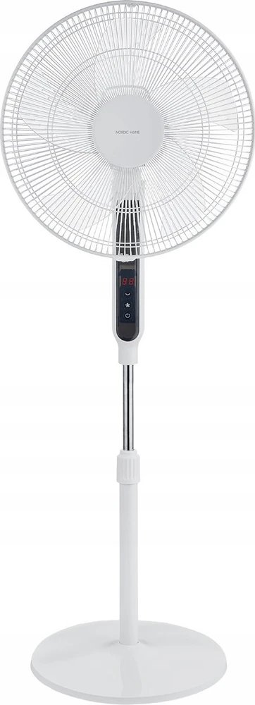Ventiliatorius su stovu „Nordic Home“ FT-529, Baltos spalvos