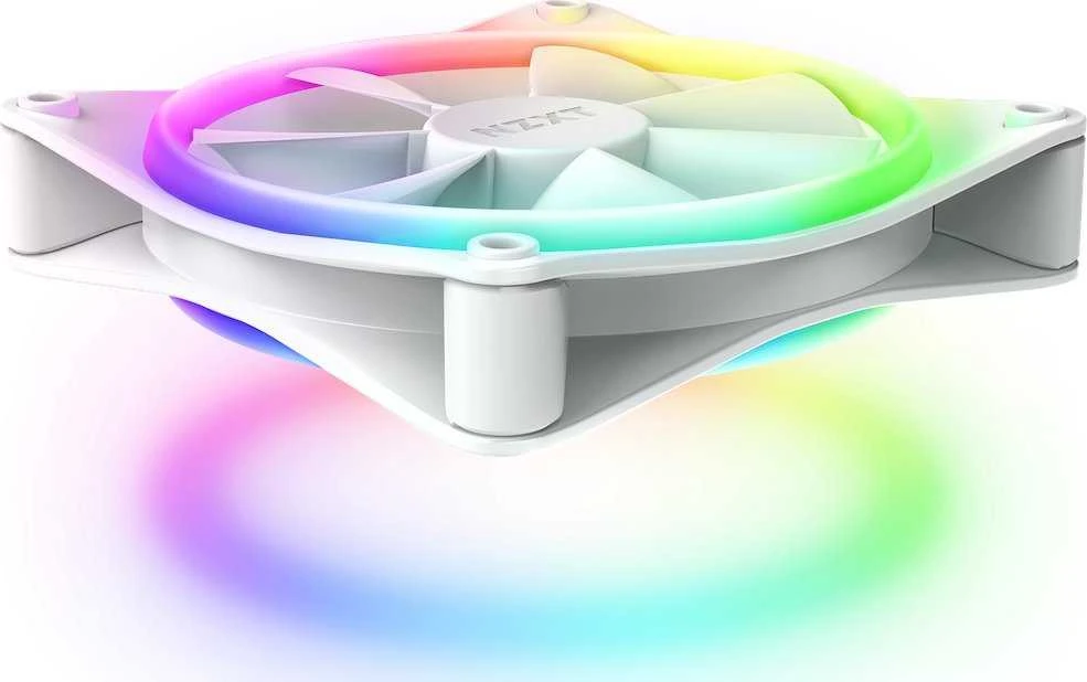 Korpusų Ventiliatorius - NZXT F-Series 120mm RGB 500 RPM 28-32 dB Triple Baltas