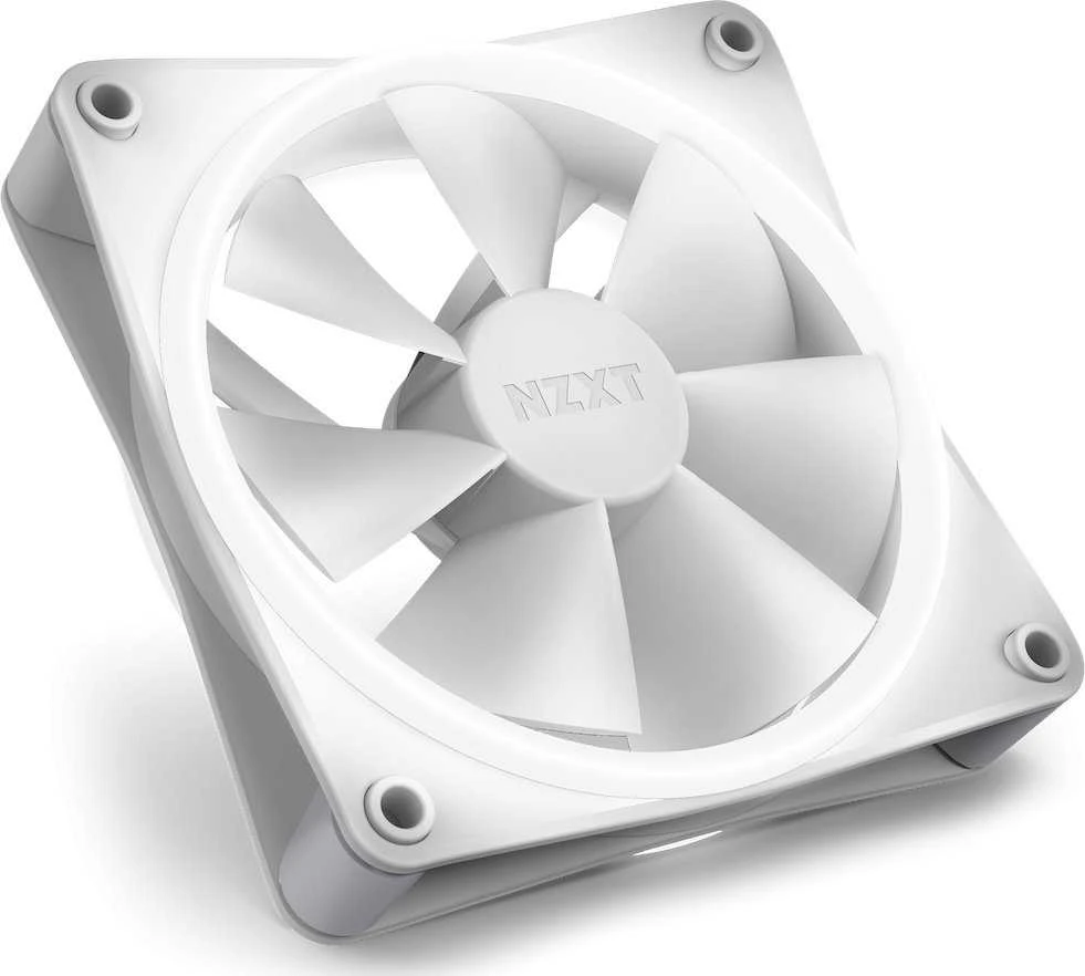 Korpusų Ventiliatorius - NZXT F-Series 120mm RGB 500 RPM 28-32 dB Triple Baltas