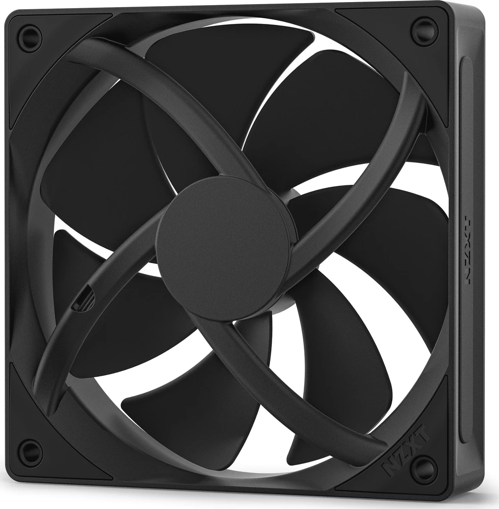 NZXT F120P V2 120mm juoda PWM