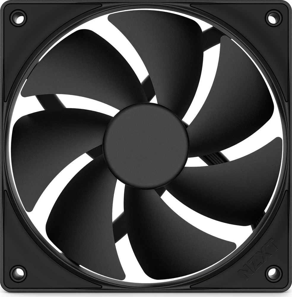 NZXT F120P V2 120mm juoda PWM
