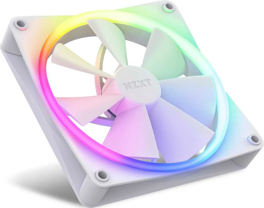 „Wentylator Nzxt F140 RGB 2-pack + Hub“ (RF-R14SF-W1)
