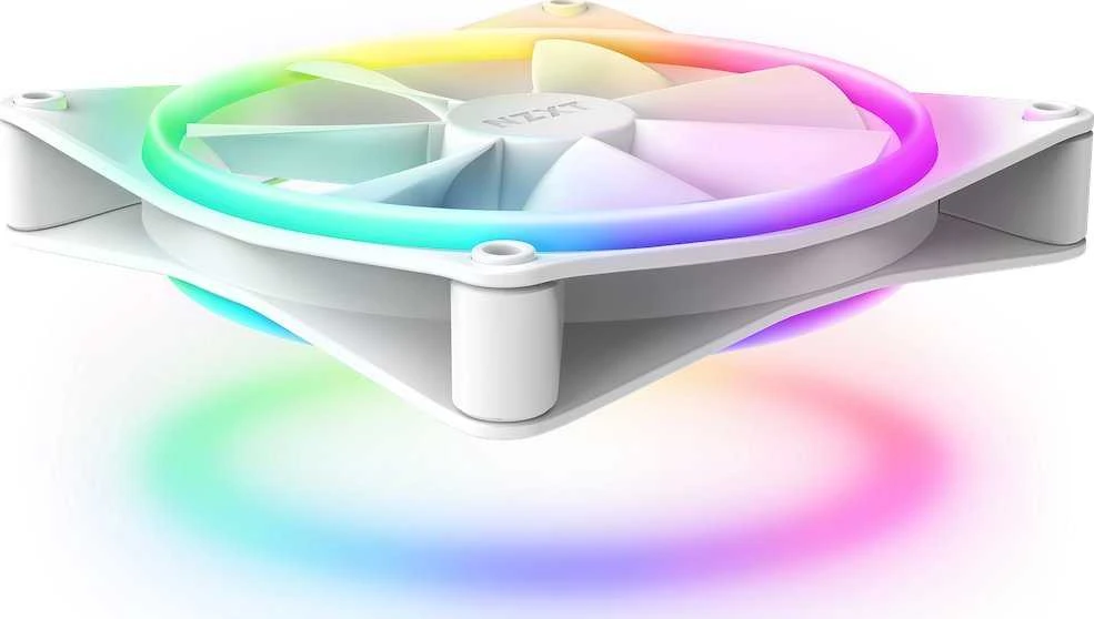 „Wentylator Nzxt F140 RGB DUO 2-pack + Hub“ (RF-D14DF-W1)