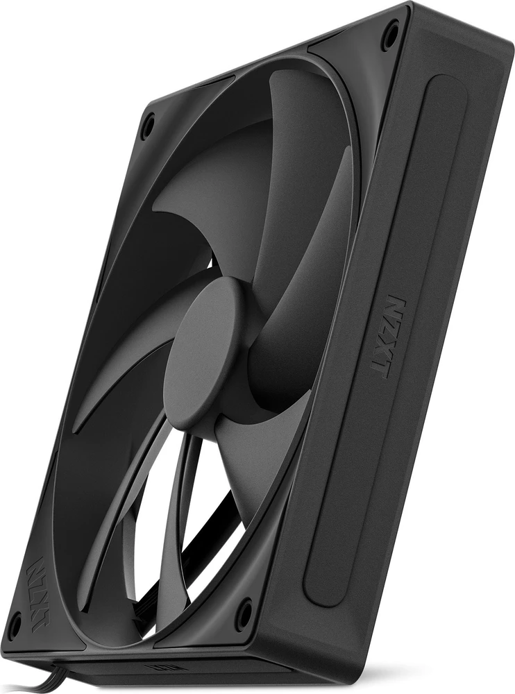NZXT F140P V2 140mm juoda PWM