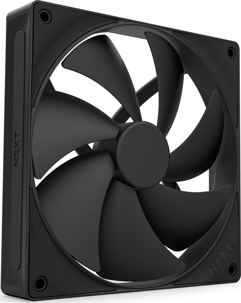 NZXT F140P V2 140mm juoda PWM