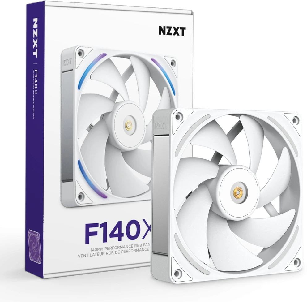 Nzxt F140X baltas ventiliatorius (RF-U14PN-W1)