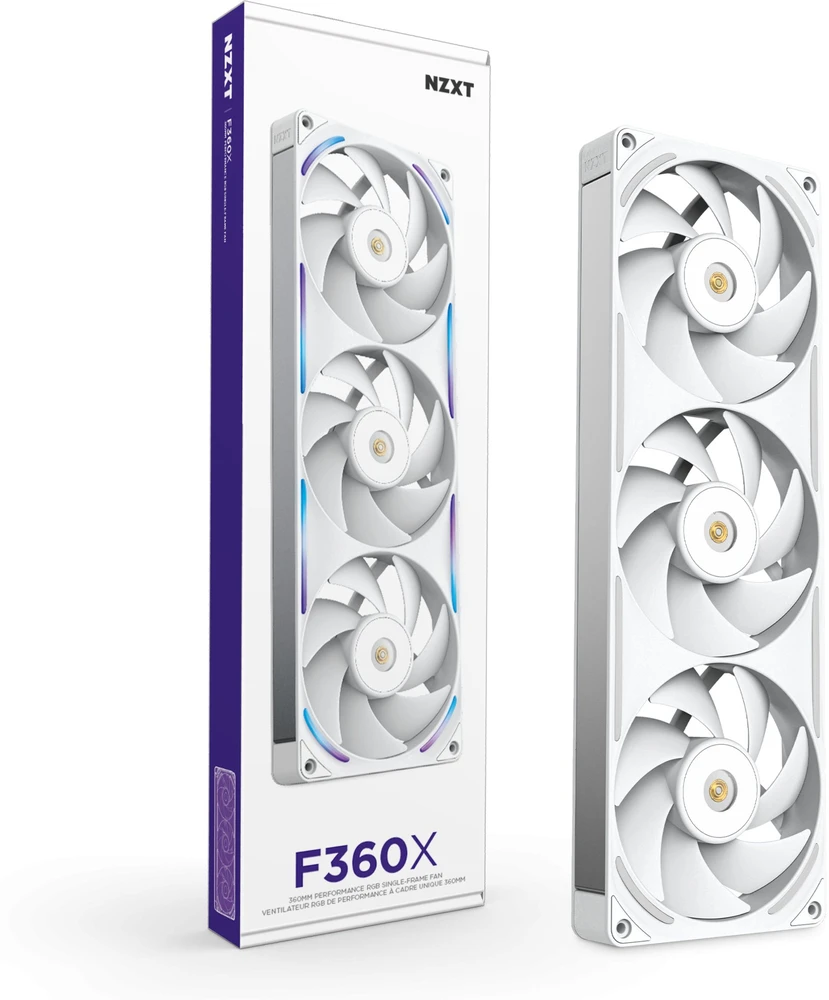 Nzxt F360X balta (RF-U36PN-W1)